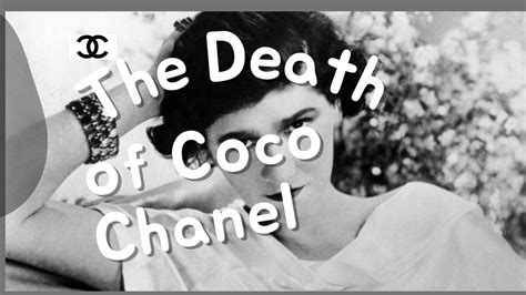 coco chanel death cause